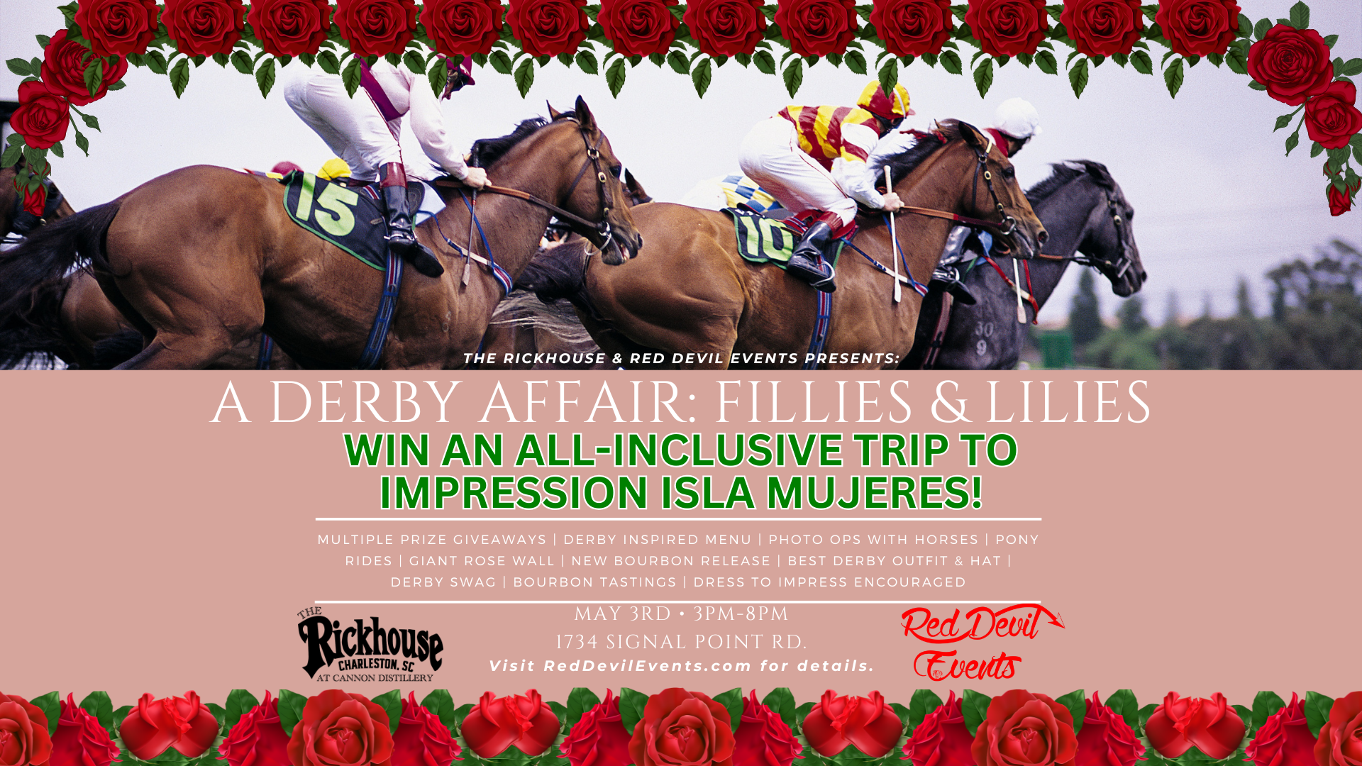 A Derby Affair: Fillies and Lilies