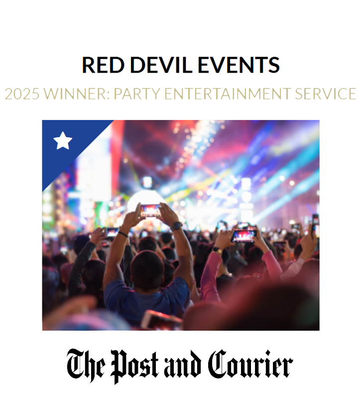 Charleston's Choice - Red Devil Events voted Best Party Service